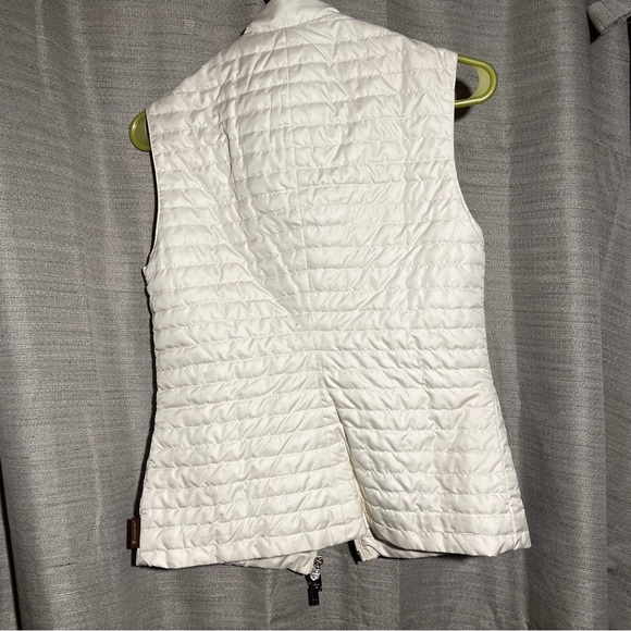 Like new! Moncler Down filled cream colored puffer vest - Picture 2 of 16